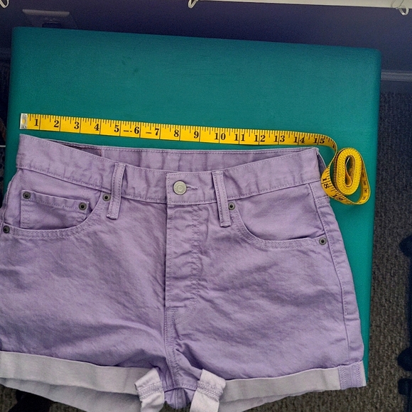 Levi’s 501 Button Fly Shorts - Lavender - 29" Waist - Picture 4 of 9